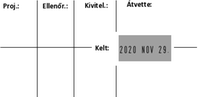 Printer 60 Dátumbélyegző jobb