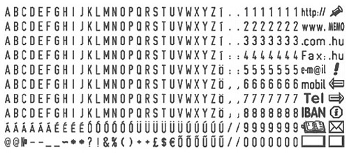 2,5 mm Combi-Logo Kit