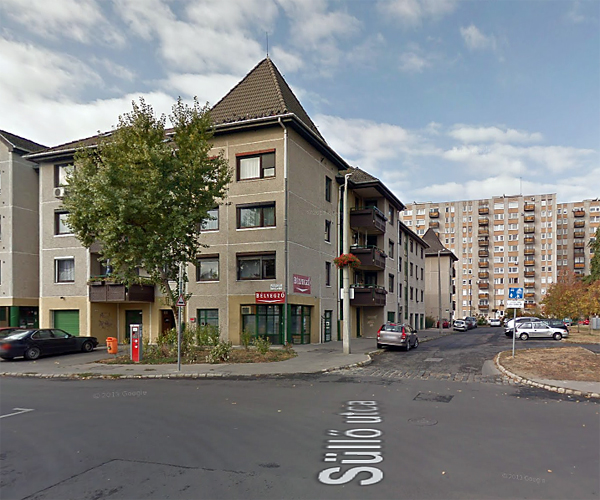 Bélyegzőműhely üzletünk sarokbejárata